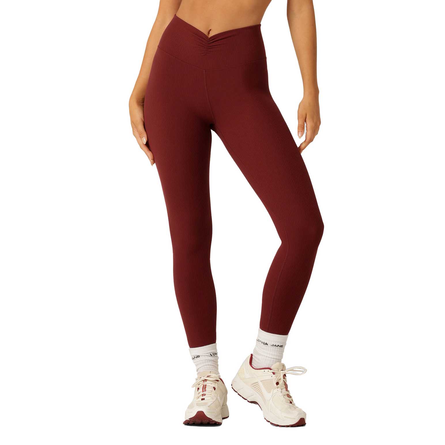Lorna Jane Dolce Vita Rib Ankle Biter Leggings